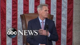 Kevin McCarthy elected Speaker of the House [upl. by Winthorpe835]