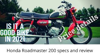 Honda Roadmaster 200 Specs and review  used price  Is it a good bike in 2021 [upl. by Loveridge924]