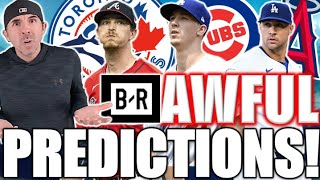 Reacting To BAD MLB Free Agent Predictions [upl. by Lamprey]