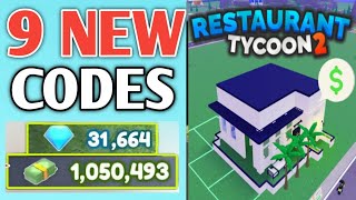 JANUARY⚡RESTAURANT TYCOON 2 CODES 2024  ROBLOX RESTAURANT TYCOON 2  RESTAURANT TYCOON 2 CODE [upl. by Elmore767]