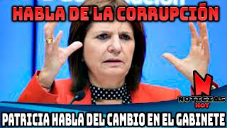 HABLA PATRICIA BULLRICH DE LOS DIRIGENTES POLITICOS DEL CAMBIO DEL GABINETE [upl. by Tracay]