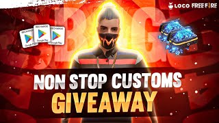 🛑 Free Fire Live Tamil  Unlimited Room Match Free Reedem Code ❤️koarmy warloop [upl. by Nevaed]