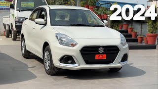 2024 DZIRE VXI MOST VALUE FOR MONEY VARIANT  MARUTI SUZUKI DZIRE VXI SECOND BASE MODEL WHITE COLOUR [upl. by Rector114]