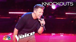 The Voice 2018 Knockouts  Steve Memmolo quotUnawarequot [upl. by Ohl972]