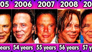 Mickey Rourke from 1980 to 2023 [upl. by Lorry363]