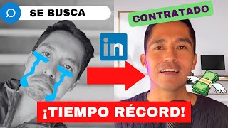 Consigue trabajo con Linkedin Como configurar Buscar y Aplicar a un empleo [upl. by Derrick]