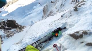 Ian McIntosh Skis the “Y” Couloir in La Grave France Behind the Line Season 7 Episode 1 [upl. by Farver]