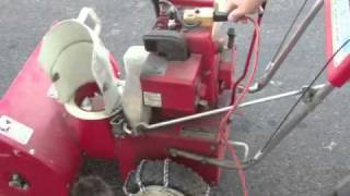 Craftsman 2 Stage 5HP 22quot Snowblower [upl. by Nomzzaj]