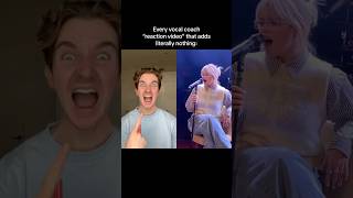 Vocal Coach Reacts vocalcoach singing reneerapp livevocals parody comedy [upl. by Skinner437]