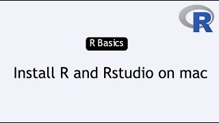 How to install R and RStudio on mac NOV 2022 [upl. by Assil]