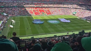 Plymouth Argyle Fans Sing The Janner Song pre Papa Johns Trophy Final vs Bolton Wanderers at Wembley [upl. by Reivaj]