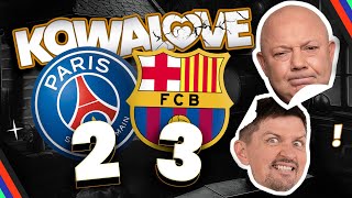 KOWAL I SMOK PSG – BARCELONA 23 ATLETICO POKONAŁO BVB ANALIZA HITÓW 14 FINAŁU LIGI MISTRZÓW [upl. by Noitsirhc]