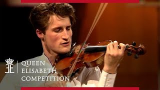 Paganini Violin Concerto n 1 in D major op 6  Lorenzo Gatto  Queen Elisabeth Competition 2009 [upl. by Enirehtakyram]