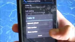 Poradnik  jak wyłączyćwłączyć wyświetlanie numeru telefonu android [upl. by Sirrot]