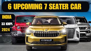 2024’s 6 Hottest 7Seater Cars Coming to India [upl. by Fanestil]