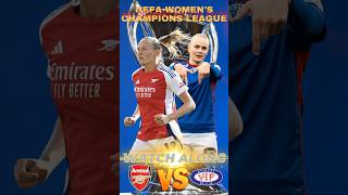 ARSENAL WOMEN VS VALERENGA WOMEN  CL HOME MATCH  WATCH ALONG WEDS 16TH  745PM GO LIVE 8pm KO [upl. by Drawoh]