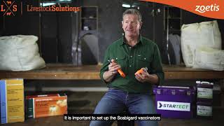 Scabigard Original and Ezigrip Vaccinator Instructional Video [upl. by Kroy]