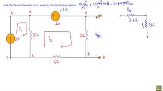 Thevenin Circuit  Example 4 [upl. by Lyckman]