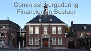 2024 03 26 Commissie Financiën en Bestuur [upl. by Alissa]