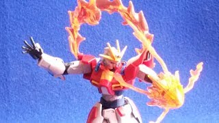 Build burning Gundam part 2 Gundam Build Fighters try [upl. by Orelle]