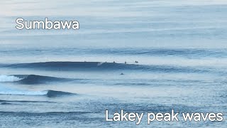 Lakey peak waves Great glassy waves for everyone to enjoy [upl. by Chill]