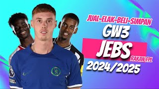 JEBS GW3  MUSIM 20242025  SAKA  PALMER  ISAK [upl. by Rori]