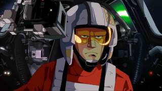 TIE Fighter Remastered  Star Wars Anime Short Film [upl. by Ratcliff]