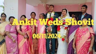 Ankit Wes Shovit ll Wedding Ceremony ll 06112024 ll Simdega [upl. by Byrd]