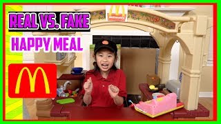 Pretend Play Mcdonalds Drive Thru with Ryans Toy Review inspiredI MAILED MYSELF to Ryan ToysReview [upl. by Chiarra245]