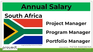 Project Manager Annual Salary in South Africa [upl. by Rehtaef]