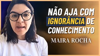 LIÇÕES DE VIDA COM MAIRA ROCHA Palestra Espírita [upl. by Llamaj]