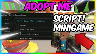 EVENT Roblox Adopt Me Script Auto Farm Minigame Pony Farm [upl. by Licna]