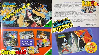 Postales Caballeros del Zodiaco Mexico 1995 [upl. by Moises668]