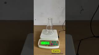 👨🏼‍🔬law of conservation of mass experiment 🧫 vinegar amp baking soda [upl. by Enitsirt]