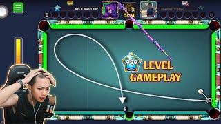 8 Ball Pool 999 LEVEL GAMEPLAY 😎 [upl. by Grewitz]