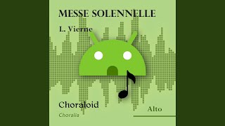 Messe solennelle Kyrie Voice with metronome [upl. by Maddox]