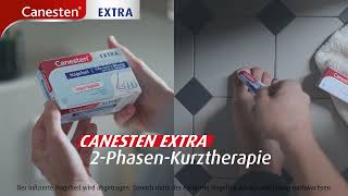 Anwendungsvideo der Canesten® EXTRA 2PhasenKurztherapie [upl. by Stanton]