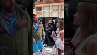 🌟 MARÍA BECERRA Y ADAM SANDLER newyork mariabecerra adamsandler shorts [upl. by Stilu]