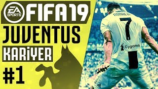 RONALDO ŞOVA DEVAM  FIFA 19 Juventus Kariyer 1 [upl. by Meng]