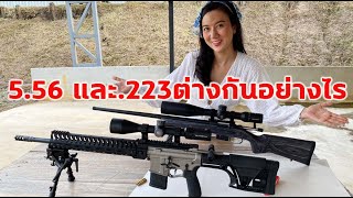 ทดสอบปืนขนาด 556 และ 223 แตกต่างกันอย่างไร556 VS 223 [upl. by Christine]