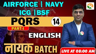 PQRS  01 for Airforce NavyICG  AIRFORCE English classes  Airforce English Classes 2023Airforce [upl. by Dalohcin61]