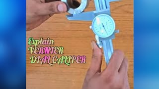 VERNIER DIAL CALIPER vernier dial caliper explain simple language dial caliperDial Caliper [upl. by Yentruok]