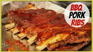 BBQ Pork Ribs in Oven Recipe [upl. by Abbot181]