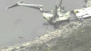 RAW VIDEO Plane crashes in military exercise [upl. by Ahsikit]