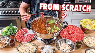 Making Authentic Hot Pot at Home 2 Ways [upl. by Sedberry]