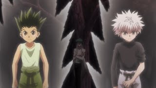 Gon Killua and Kite vs Chimera Ants Hunter x Hunter  Gon vs Knuckle ハンター×ハンターゴンキルアカイトvsキメラ蟻 [upl. by Hanah489]