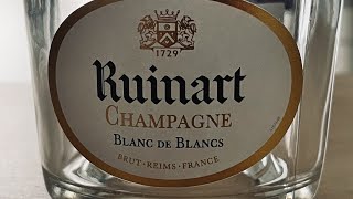 Ruinart Brut Blanc de Blancs non millésimé dégusté le 7 juin 2022 [upl. by Abrahan260]