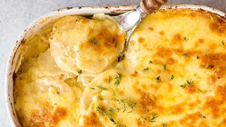 Potatoes Au Gratin creamy French Potato Bake [upl. by Kere]