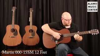 Martin 15 Series 00015SM vs 00015M vs D15M Comparison [upl. by Eyak325]