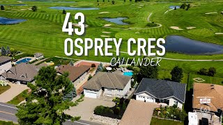 SOLD 🔑 43 OSPREY CRES Callander  LAFRAMBOISE TEAM [upl. by Otrebtuc]